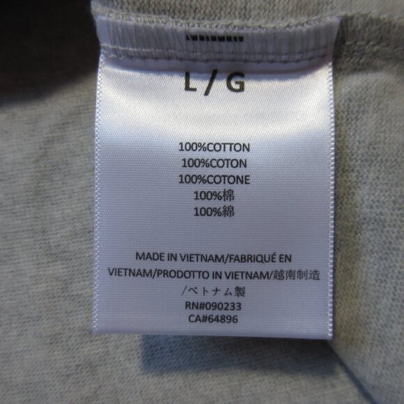 NWT Fear of God Essentials Heavy T-Shirt in Light Heather Grey Tee L - Picture 4 of 7